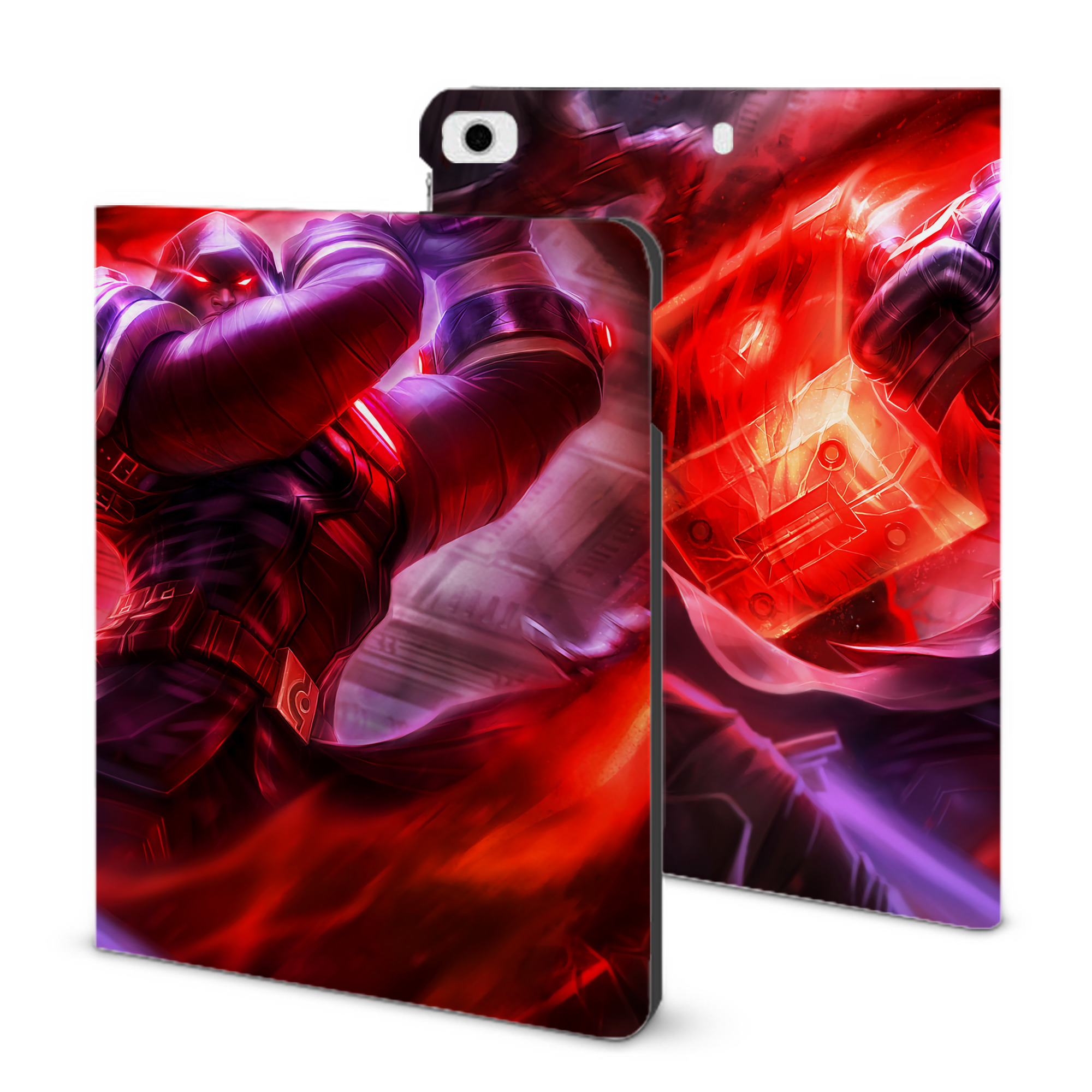 （画像用） リーグ・オブ・レジェンド League of Legends LOL IPad ケース ブック型 PUレザー TPU 耐衝撃 軽量 薄型 ペン収納なし 全面保護 IPad 各モデル対応